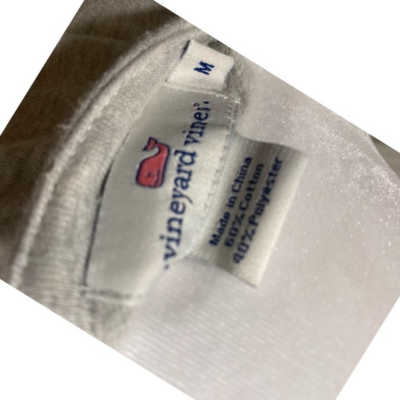 Vineyard Vines Grey & Blue Plaid Ruffle Sweatshirt - Picture 2 of 4